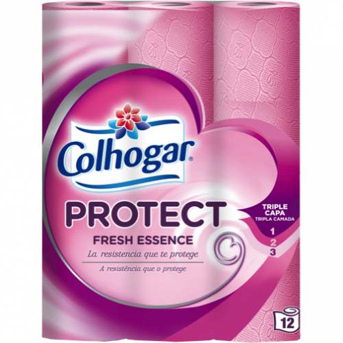 PAPEL HIGIENICO PROTECT COLHOGAR 12 U.