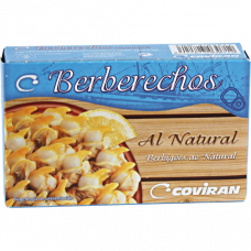  BERBERECHOS NATURAL PEQUEÑOS COVIRAN 58G 