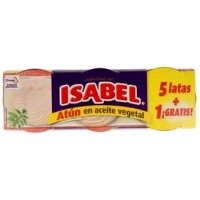 ATUN ACEITE VEGETAL ISABEL 52 G P-4+2